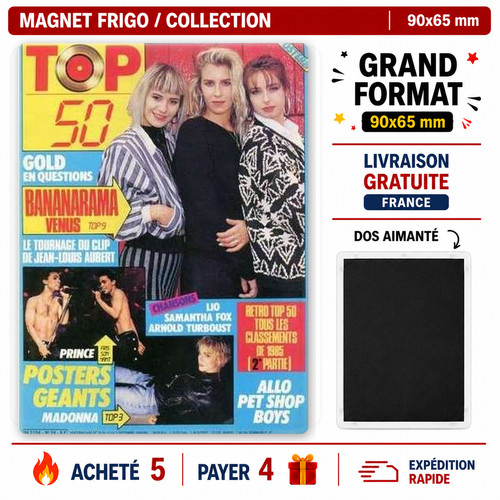 Bananarama magnet frigo - bananarama, du