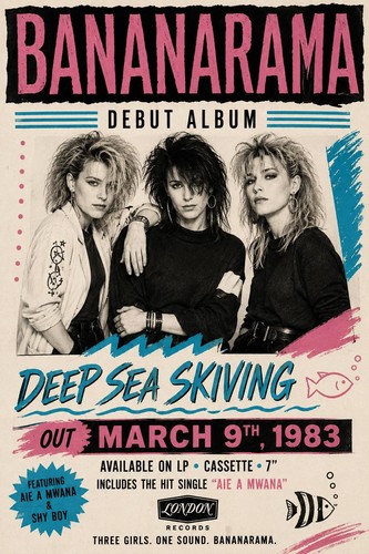 1983 bananarama album poster - 1983,
