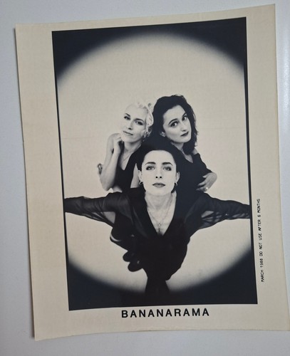 Foto promo bananarama - promo,